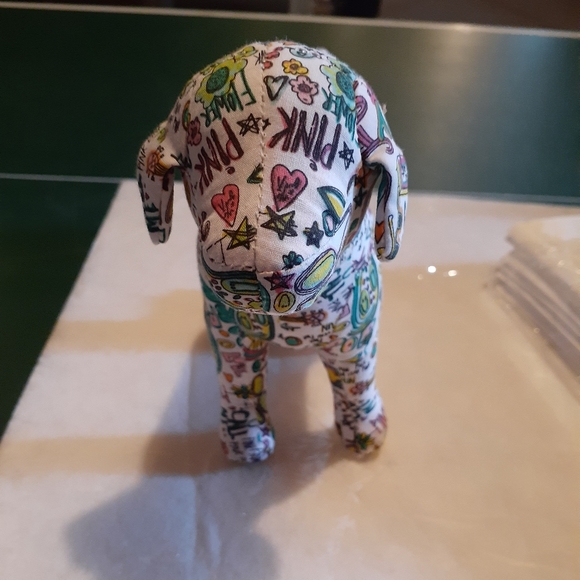 PINK Victoria's Secret Other - Victoria's Secret VS Dog Graffiti Tattoo Flowers